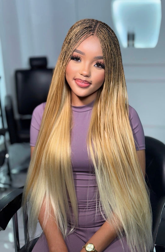 Straight Weave Semi-Human Hair