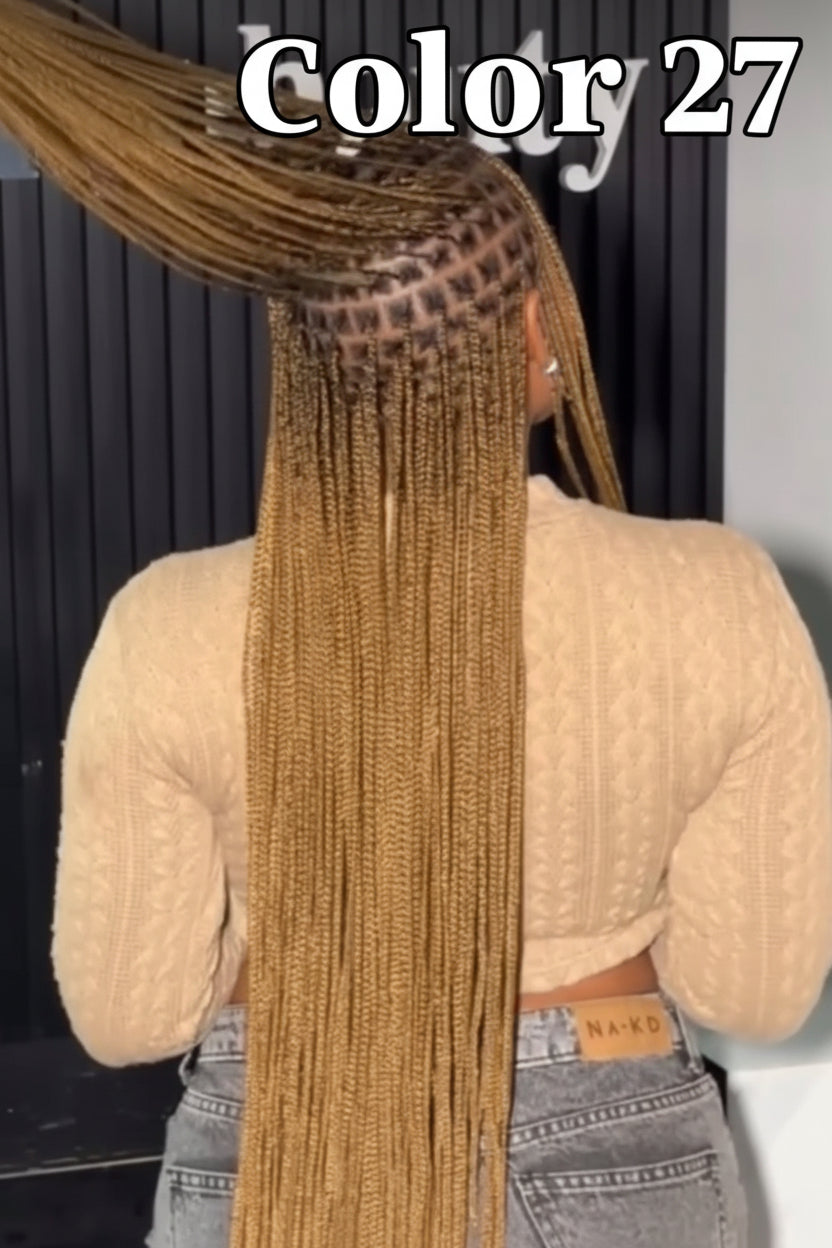 Pre-Stretched Semi-Human Braiding Hair